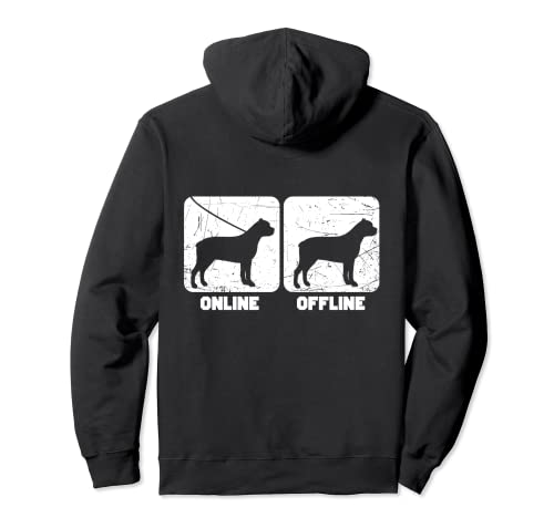 Cane Corso Giftidea Offline Online Italiano Mastiff Dog Sudadera con Capucha