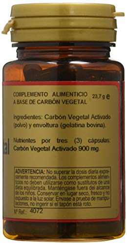 Carbon Vegetal 250 Mg 60 Caps