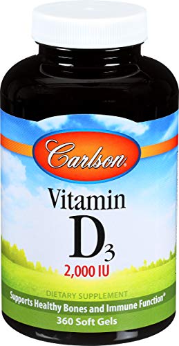 Carlson Labs La Vitamina D3 2000 Ui 360 Unidades 270 g