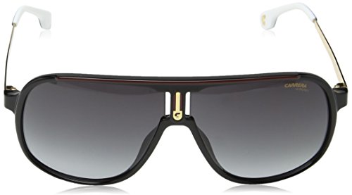 Carrera 1007/S 9O 807 Gafas de Sol, Negro (Black/Dark Grey SF), 62 Unisex Adulto