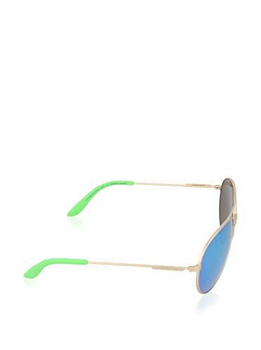 Carrera Ca69s Gafas de Sol, Oro Mate/Azul (SMTT Gold/Blue), 60 mm Unisex Adulto