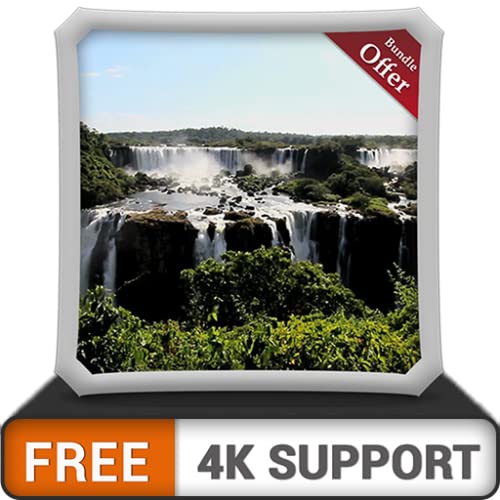 cascada gratuita bosque HD: decora tu habitación con hermosos paisajes en tu televisor HDR 4K, TV 8K y dispositivos de fuego como fondo de pantalla, decoración para las vacaciones de Navidad, tema de