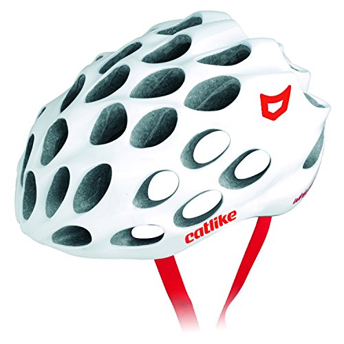 Casco Catlike Whisper Blanco-Rojo 2013