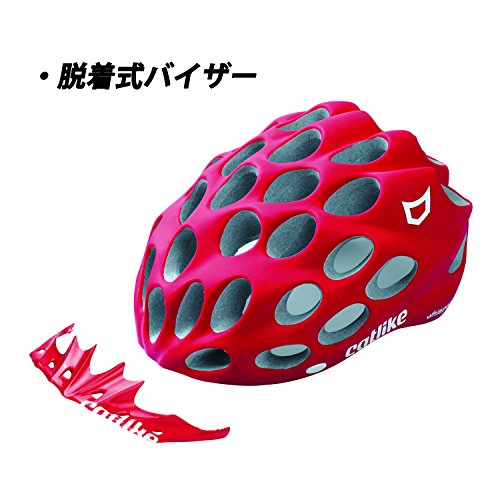 Casco Catlike Whisper Blanco-Rojo 2013