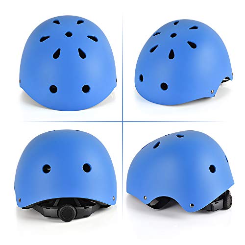 Casco de monopatín con certificado CPSC, multifunción, para todo el mundo, desde niños pequeños hasta adolescentes y adultos, patinaje, patinete, bicicleta, longboard, hoverboard, escalada, BMX.