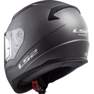 Casco de moto LS2 RAPID MATT TITANIUM, Titanium, M