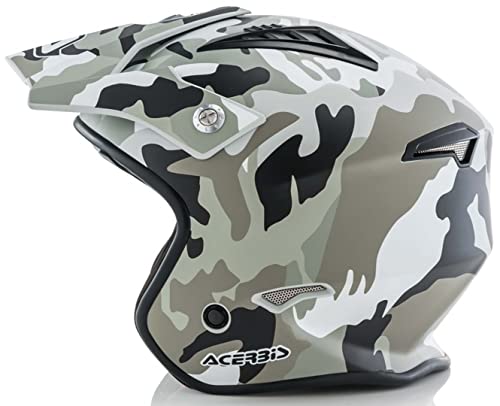 casco Jet aire Camo/Brown xl (61/62)