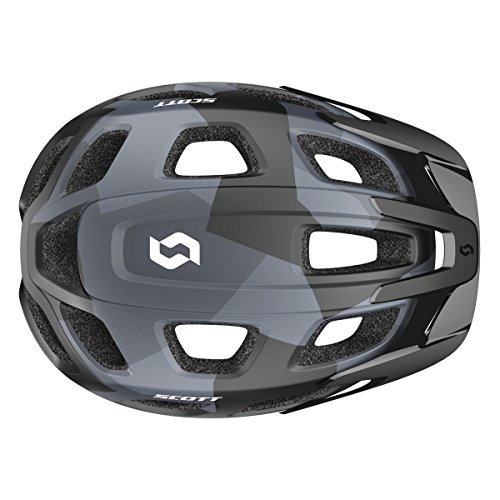 Casco para bicicleta de montaña Vivo Plus de Scott, Camo, negro, 2016, verano, Unisex, color schwarz (200), tamaño S (51-55cm)