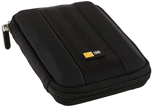 Case Logic QHDC101K - Estuche compacto para disco duro, color negro