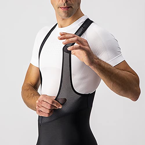 castelli Entrada Bibtight, Hombre, 4520524, Negro, S