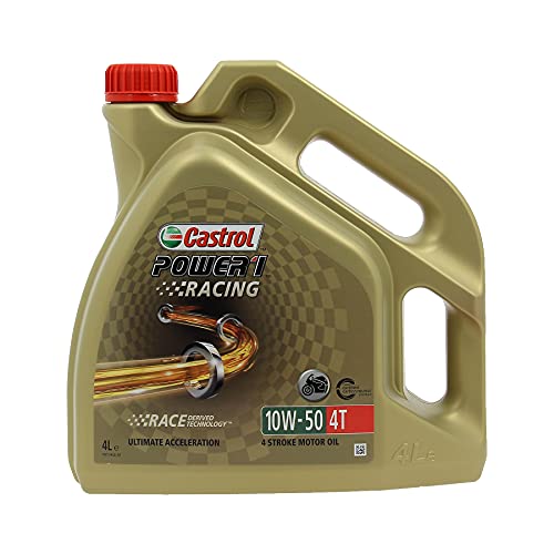 Castrol POWER1 Racing 4T 10W-50 Aceite de Moto 4L