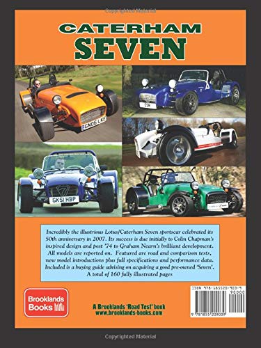 Caterham Seven 2000-2010: Road Test Book: Superlight, R300, R400, L R500, R600, Roadsport, Super Seven, Classic Black (Road Test Portfolio)