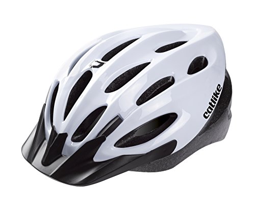 Catlike Zest Casco de Ciclismo, Unisex Adulto, Blanco, M/55-59 cm