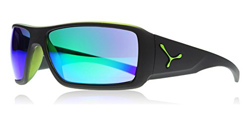 Cébé Utopy Gafas, Unisex Adulto, Multicolor (Matt Black Green), L