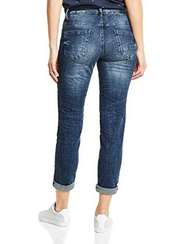 Cecil 371967 Scarlett Vaqueros Straight, Azul (Mid Blue Wash 10281), 33W / 30L para Mujer