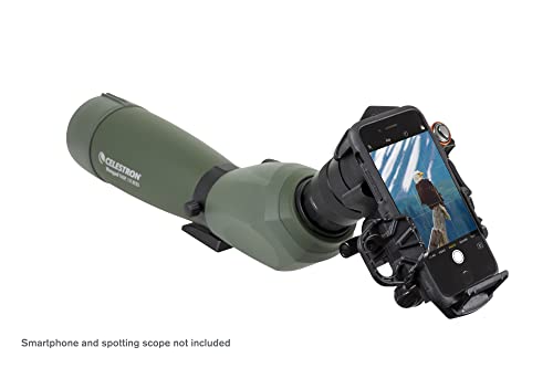 Celestron NexYZ 3-Axis Telescope Camera/Smartphone Mount - Accesorio para telescopios (Telescope Camera/Smartphone Mount, Negro, Naranja, Vertical, Samsung, Google, Apple, 283,5 g)