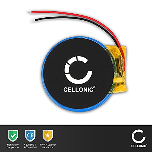 CELLONIC Batería de Repuesto 361-00034-00 Compatible con smartwatch Garmin Forerunner 405 / Forerunner 405CX / Forerunner 410 / Forerunner 410CX, 280mAh 361-00034-00 Accu Battery Pack