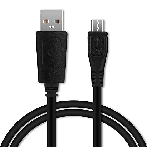 CELLONIC® Cable de Datos 1m Compatible con Polar V650 / M450 / M460 Cable Cargador Micro USB a USB A 2.0 1A Negro conexión USB PVC