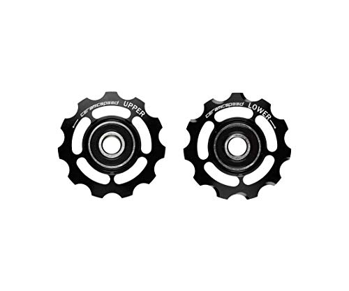 CeramicSpeed Polea Ruedas para Shimano 11s, Negro, 11T