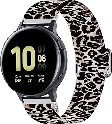 Chainfo Correas Reloj Lona Compatible con Garmin Vivoactive 4 | para Hombre y Mujer (22mm, 4-Pack H)