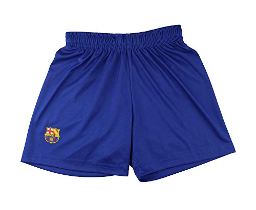 Champion's City Conjunto Complet Infantil FC Barcelona Réplica Oficial Licenciado de la Segunda Equipación Temporada 2019-2020 Dorsal Liso