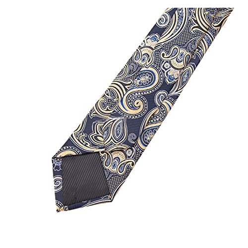 CHHNGPON Broche Hombres Jacquard Tie Classic Luxury Stripe Corbatas Fábrica Vendedor Hombre Bridegroom Business Accesorios de Boda Regalos de la Camisa for la Corbata (Color : FQ-30)