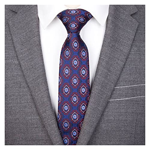 CHHNGPON Broche Hombres Jacquard Tie Classic Luxury Stripe Corbatas Fábrica Vendedor Hombre Bridegroom Business Accesorios de Boda Regalos de la Camisa for la Corbata (Color : FQ-30)