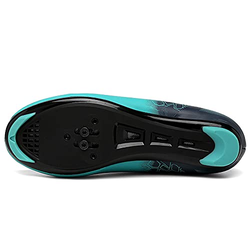 Churlin Zapatillas De Ciclismo De Carretera Y Montaña Hombre Mujer Calzado de Ciclismo y Senderismo MTB Transpirable Profesionales Compatibles con SPD