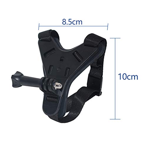 Cicony - Soporte de mentonera delantero para casco de moto para GoPro Hero 8/7/6/5/4/3 para DJI Osmo Action