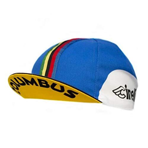 Cinelli Gorra Deportiva de Ciclismo BASSANO 85 CAP Talla Unica Unisex