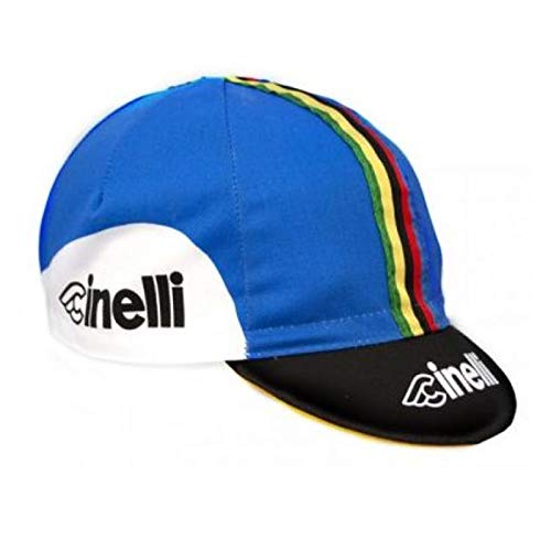 Cinelli Gorra Deportiva de Ciclismo BASSANO 85 CAP Talla Unica Unisex