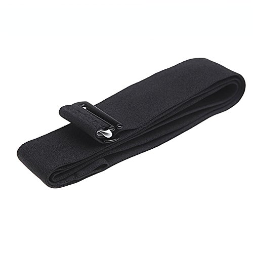 Cinta de repuesto para monitor cardiaco, QBeau Soft Strap cómodo de repuesto Monitor de ritmo cardíaco pecho correa cinturón de suave para Polar Garmin Wahoo Runtastic Sensor de ritmo cardíaco