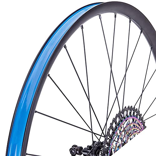 Cinta De Sellado De Tubo Interior De Vacío Tinta De Bici Azul Neumático De La Banda De La Tira De La Tira Sin Tubo Para La Rueda Del Tubo De Fibra Rueda De Montaña Bicicleta Bicicleta De La Bicicleta