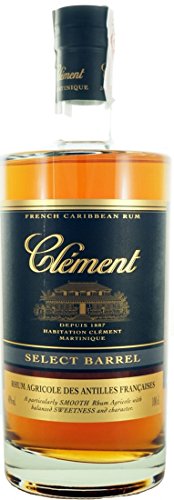 CLEMENT RON SELECT BARREL 40% 100 CL