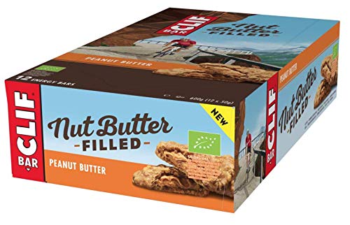 CLIF Barrita Energética De Cacahuete Rellena De Crema De Cacahuete Bio - CLIF BAR - 68 gr. (caja 12 un.) Total: 816 g