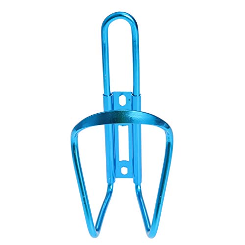 CLISPEED Bike Water Bottle Holder Aluminum Alloy Lightweight Basic MTB Bike Bicycle Bottle Holder Cages Brackets for Outdoor Activities (Blue)