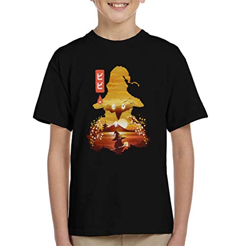 Cloud City 7 Final Fantasy VIVI Orunitia Ukiyo Kid's T-Shirt