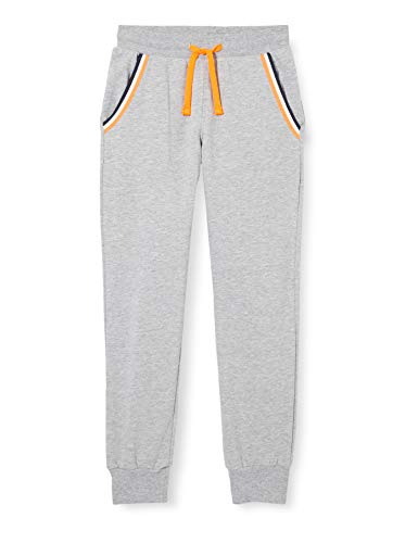 CMP Stretch Jogginghose mit Logo 30D8204 Pantalones, Grigio Mel, 140 para Niños