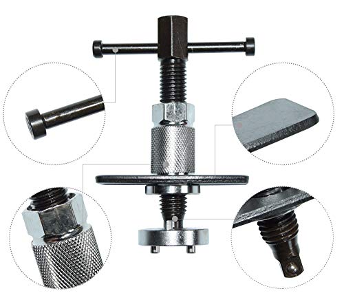 CNWOOAIVE Reposicionador de Pistones de Freno Herramienta de Retorno de Pistón para Diestros, 3 Piezas