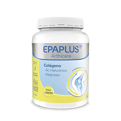 Colágeno Epaplus Arthicare para articulaciones con Ácido Hialurónico y Magnesio, 332g Sabor limón