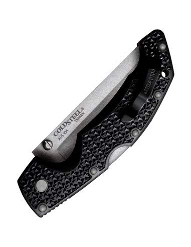 Cold Steel Navaja 27BT Recon 1 Tanto con Hoja de Acero AUS10A de 10,2 cm y empuñadura de G10 Negra