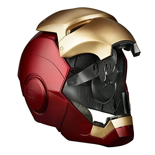 Coleccionables de Hasbro - Casco electrónico de Iron Man de Los Vengadores de Marvel Legends
