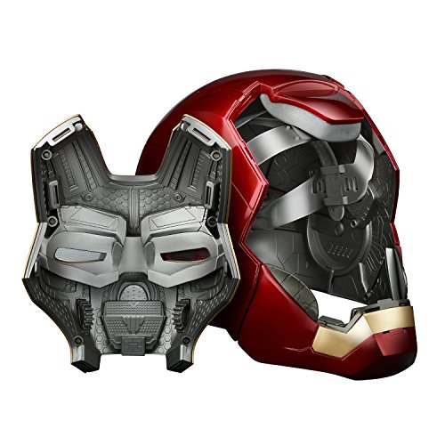 Coleccionables de Hasbro - Casco electrónico de Iron Man de Los Vengadores de Marvel Legends