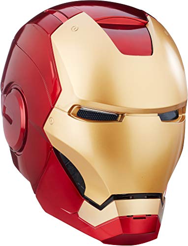 Coleccionables de Hasbro - Casco electrónico de Iron Man de Los Vengadores de Marvel Legends