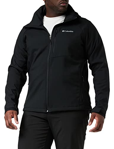 Columbia Cascade Ridge II Softshell, Chaqueta Softshell Hombre, Negro (BLACK), M