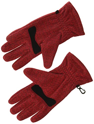 Columbia Glove W Fast Trek Guante, Marsala Red Sparkles Print, L para Mujer