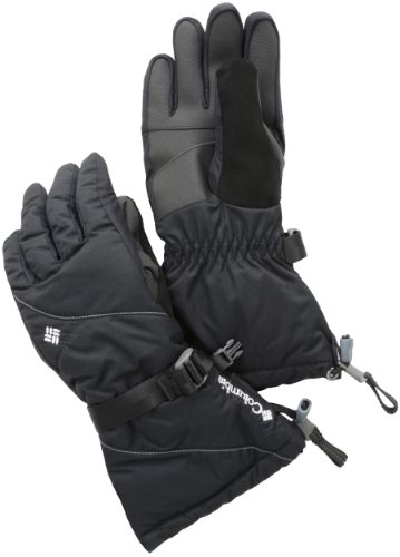 Columbia Guantes Torrent Ridge para mujer, color negro, talla grande