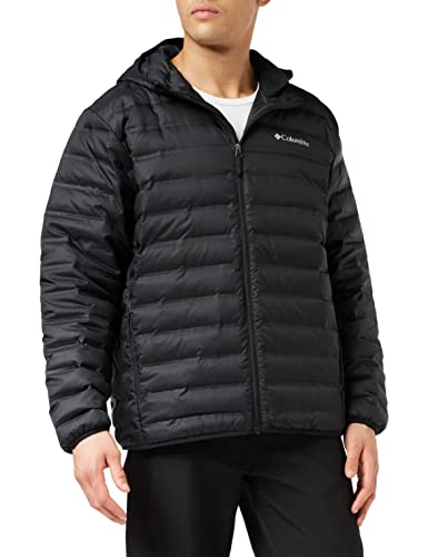 Columbia Lake 22 Down Hooded , Chaqueta de plumas con capucha Hombre, Negro (BLACK), L