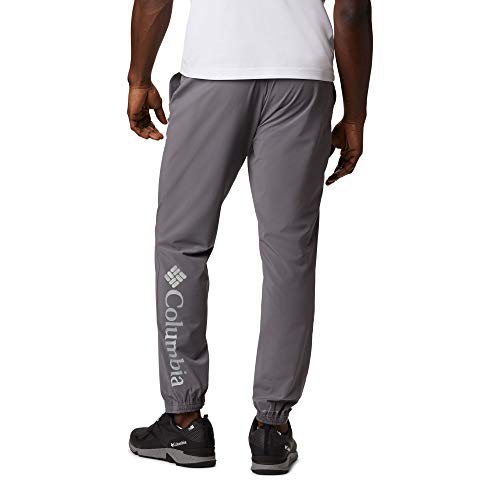 Columbia Lodge - Pantalones para Hombre, Color Gris