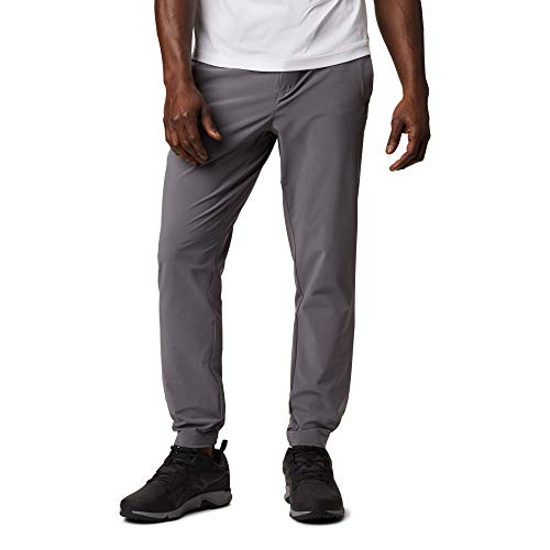 Columbia Lodge - Pantalones para Hombre, Color Gris